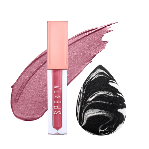 Spekta Blush and Blend Combo- Liquid Blush & Makeup Sponge (Teardrop)