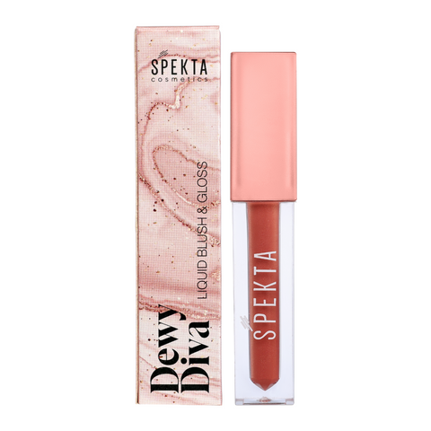 Spekta Dewy Diva Liquid Blush, Eye Shadow & Gloss- 304 Love Sick (Dusty Rose, 4.2ml, with SPF 10)