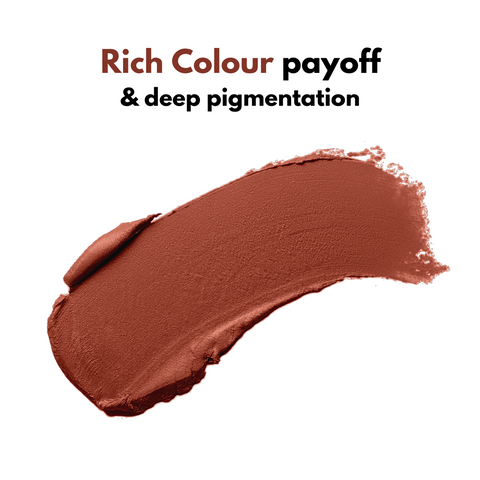 Spekta True Matte Lipstick- 107 Spicy Mami (3.7g, Burnt Orange)